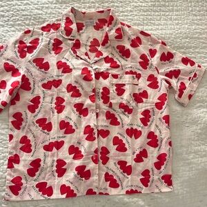 Only Hearts Pajama top